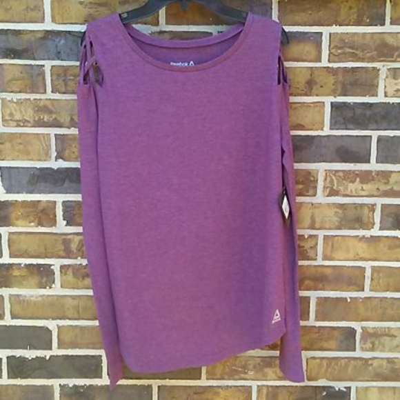 Reebok Tops - 🆕Reebok Sport Cross Shoulder Top